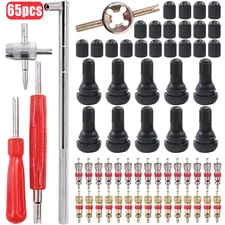 65/54PCS Valve Stem Installation Remover Repair Tool Puller Car Tire Plug Core