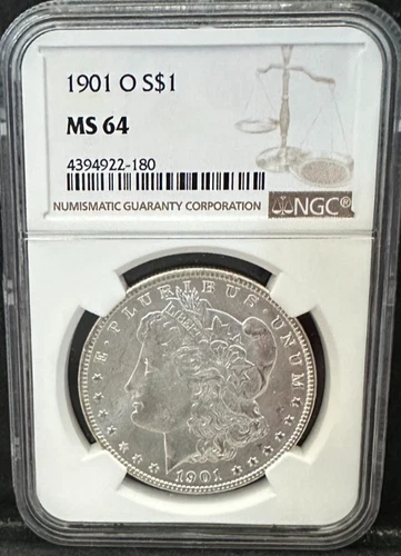 1901-O Morgan Dollar NGC Certified MS64