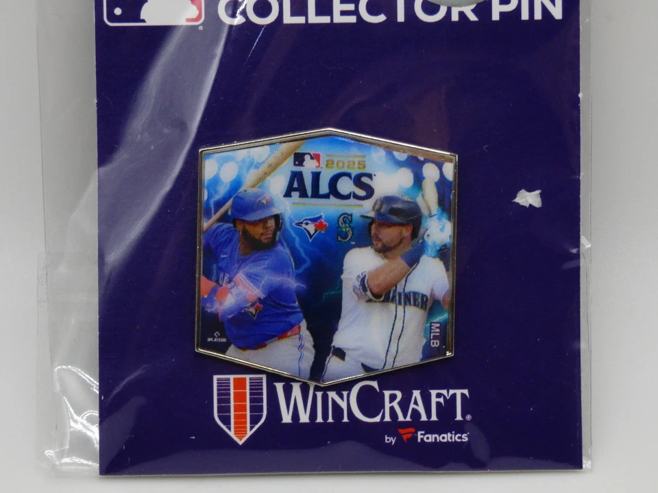 Seattle Mariners - 2025 - ALCS Vlad Guerrero & Cal Raleigh - Collector Pin - Image 3 of 4