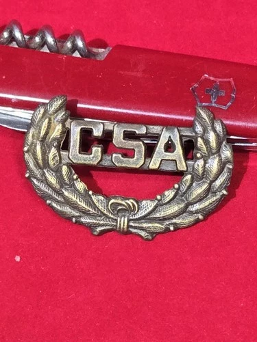 Civil War Reproduction CSA Confederate States of America Hat Pin