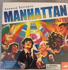 Manhattan 2017 Edition NEW FACTORY SEALED board game by Fox Mind Games