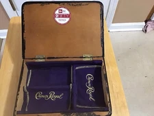 Crown Royal Lined Storage Box-hideaway.