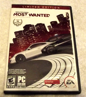 Need for Speed: Most Wanted - A Criterion Game (Limited Edition) (DVD-ROM)  for Windows