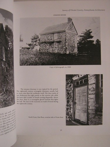 SURVEY OF CHESTER COUNTY PENNSYLVANIA ARCHITECTURE 17th 18th 19th Centuries - Imagen 2 de 6