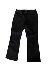 Denim 24/7 Women’s Jeans Size 12WP Black Stretch Bootcut New No Tags