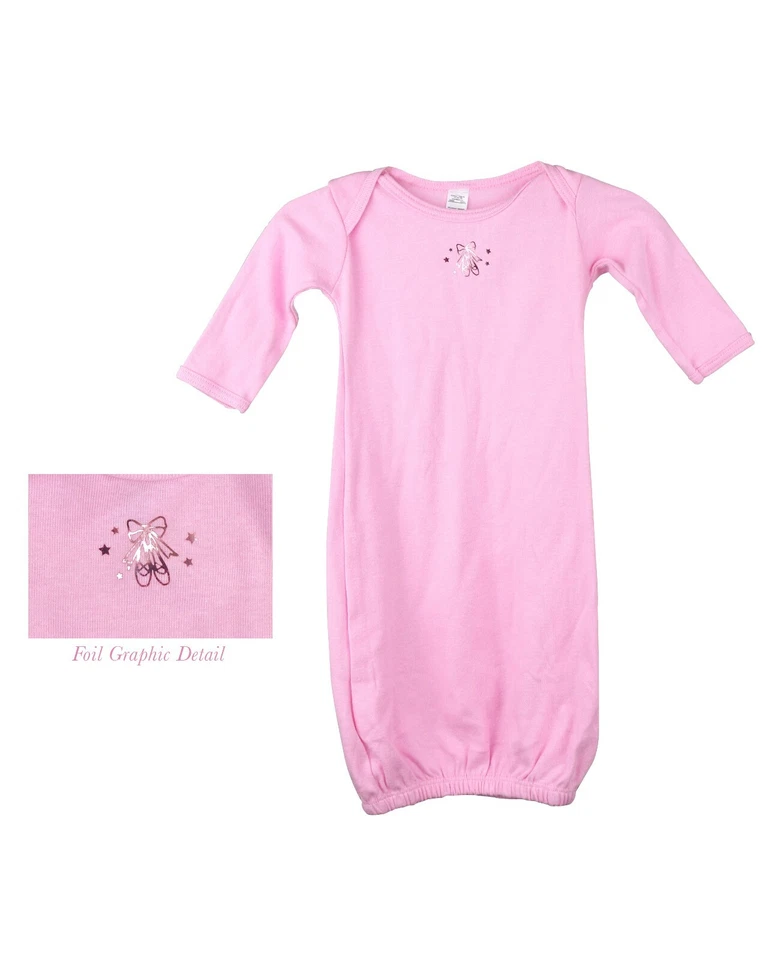 $2.90- $3.90 Recién Nacido - 6 Meses Bebé Manga Larga Algodón Vestido Foto 3 de 3