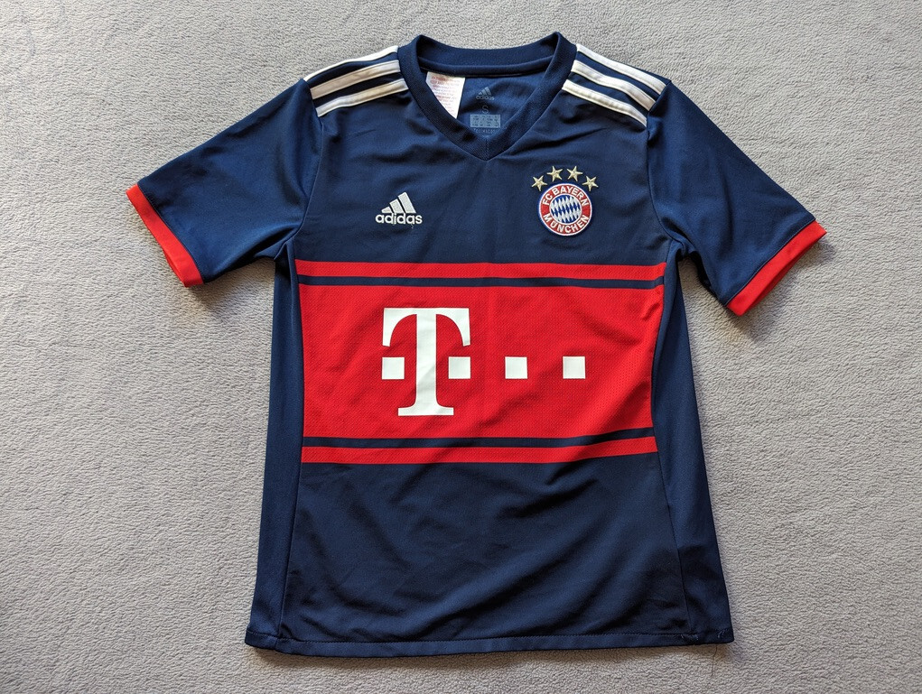 Bayern Munich Away Shirt 2017-2018 Jersey Adidas Youth size