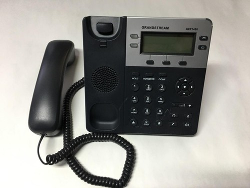 GRANDSTREAM GXP1450 SIP IP BUSINESS PHONE W/ HANDSET + STAND - Picture 4 of 6