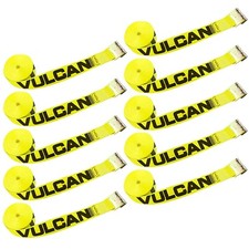 Vulcan Winch Strap - Flat Hook - 3 X 27 10 Pack - 5000 Lbs Swl Vulcan Winch Strap - Flat Hook - 3 X 27 10 Pack - 5000 Lbs Swl