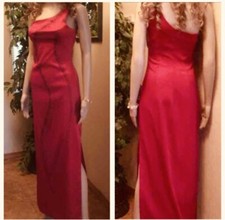 long evening dress formal party dresses prom gown Red 17” Pit To Pit 53” Length