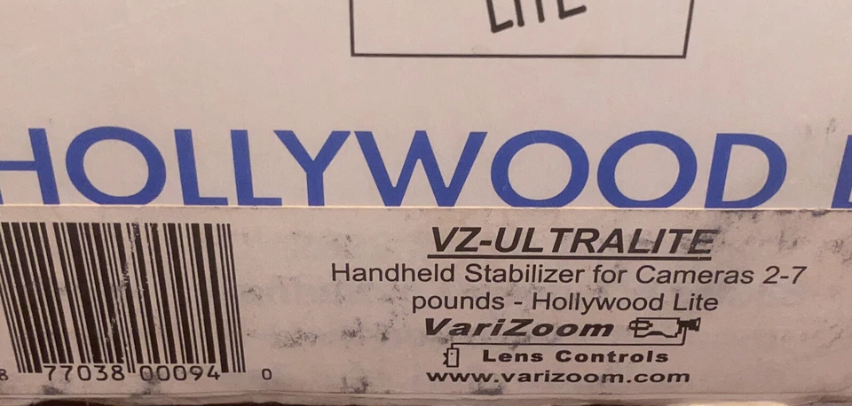 VariZoom VZ-Ultralite Video Camcorder Stabilizer Hollywood Lite Handheld  - Image 2 of 4