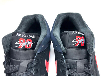 NIKE JORDAN STADIUM 90 BLACK/FIRE RED-WHITE SIZE MEN'S 14 [FZ4184