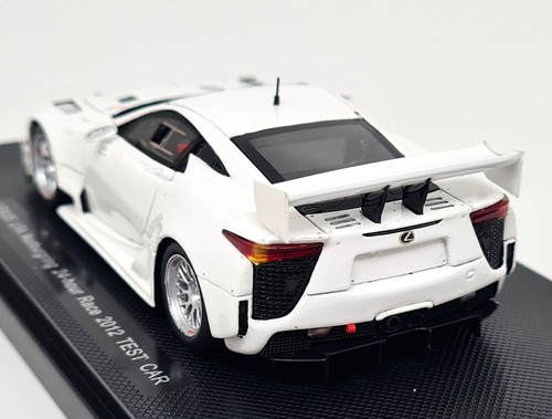Ebbro 1/43 - Lexus LFA Nurburgring 24H 2012 Test Car White Resin Scale Model Car - Picture 6 of 8