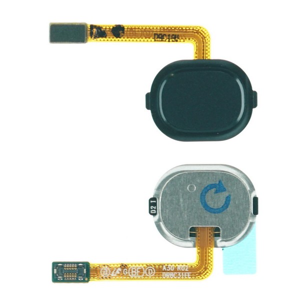 Samsung Galaxy A40 SM-A405F Home Button Flex Cable Key, Black-image