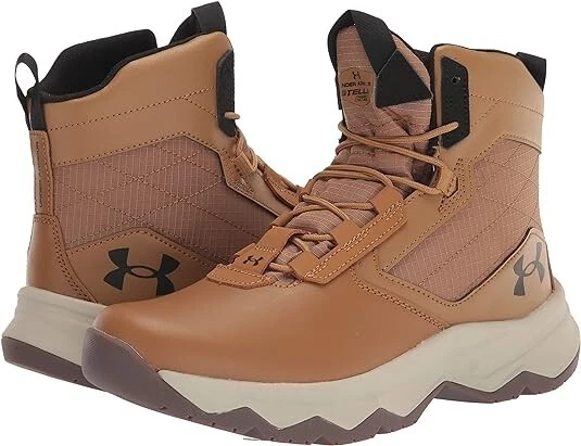 Under Armour Lace Up Beige Boots for Men for Sale | Shop New  display picture 3