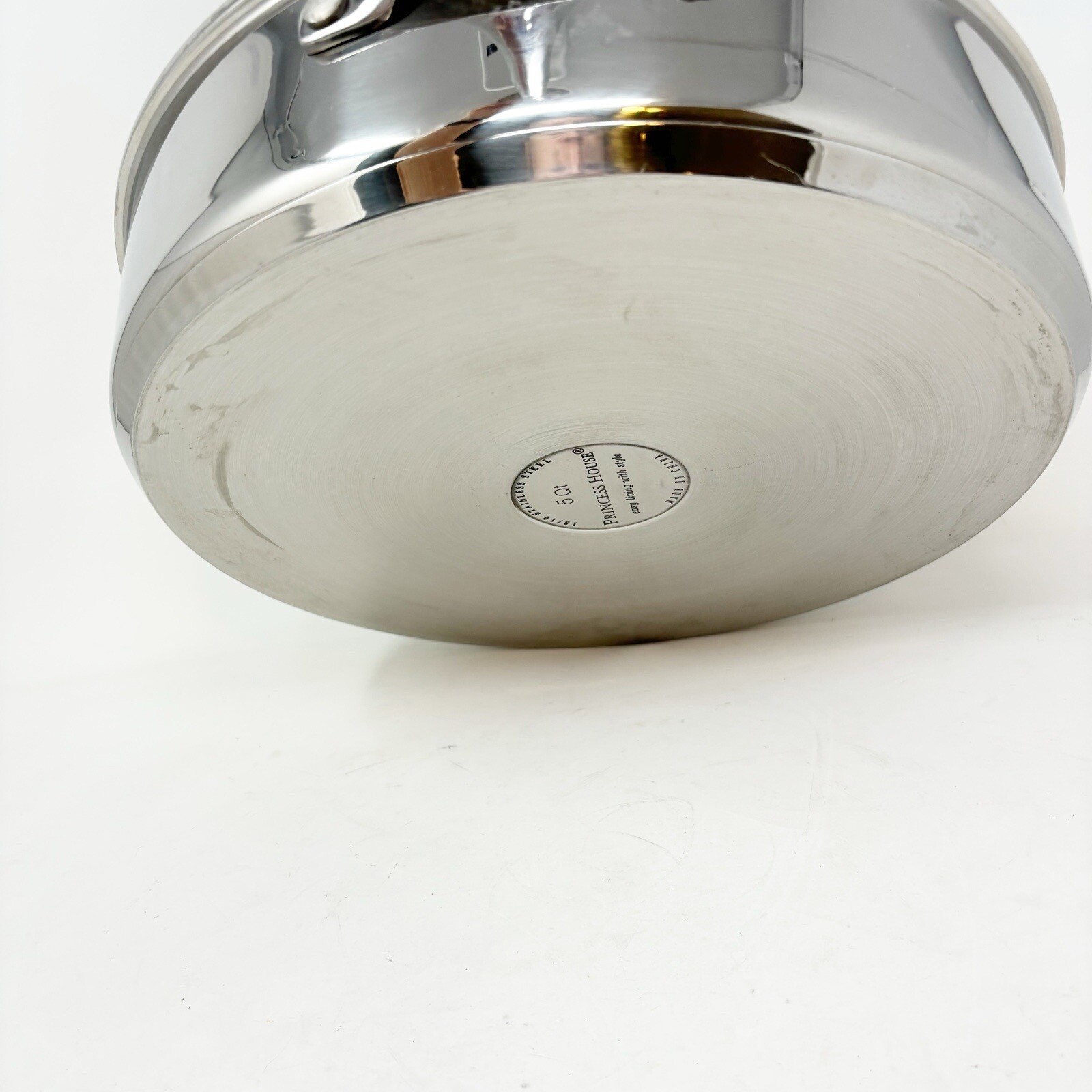 PRINCESS HOUSE 18/10 Stainless Steel Classic 12" Sauté Pan With Cut