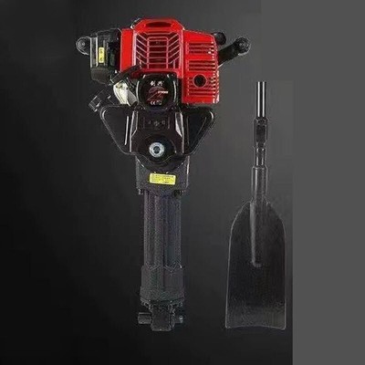 1900W 52CC Gasoline Digging Root Machine Planting Tree Shovel Rock Drilling