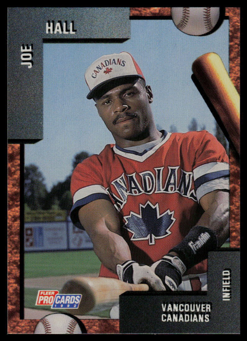 1992 Fleer ProCards Joe Hall Vancouver Canadians