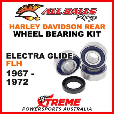 New All Balls Wheel Bearing Kit 25-1366 For Harley FLH Electra Glide & FX Super Glide (1967-1972) - View #9
