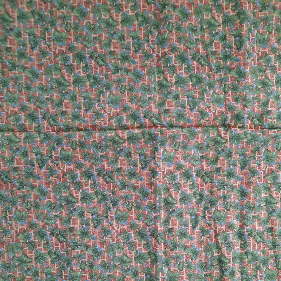 Cottage Garden by Hoffman International Quilting Fabric 43"x20" Cotton Leaves - Image 2 of 4