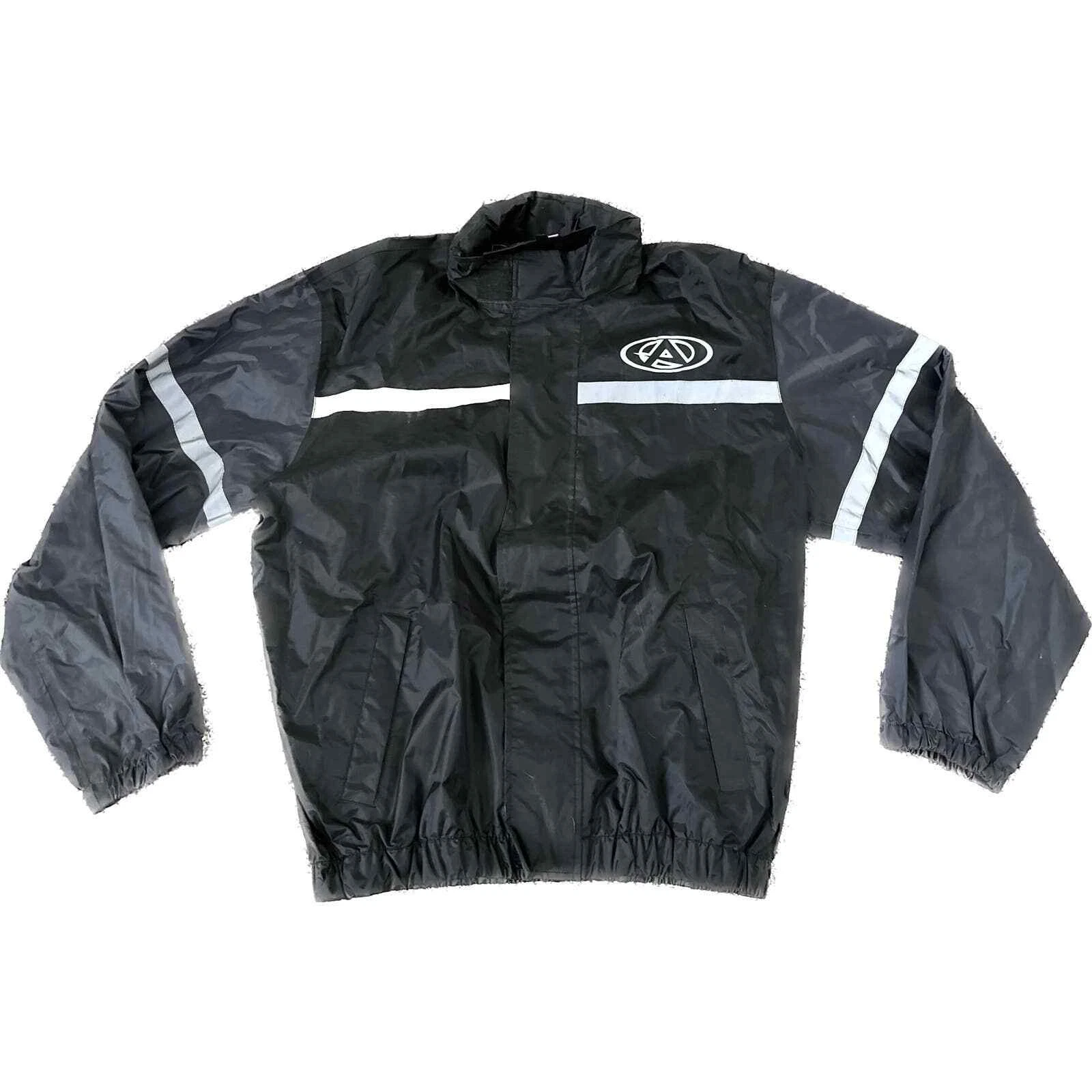 AGV Sport Motorcycle Biker Racing Nylon full Zip Jacket Large image 1