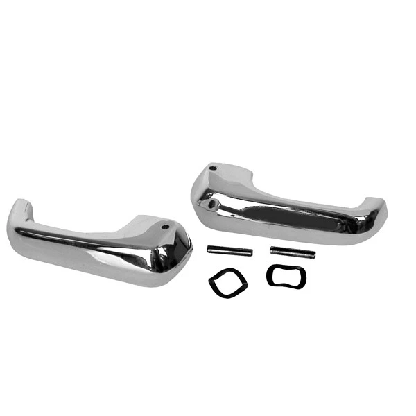 1968~1977 Ford Truck Bronco/1968 Mustang Vent Window Handles Chrome w/Nylon Tab - Изображение 2 из 2
