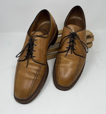 Allen Edmonds Hillcrest Derby British Brown Dress Shoes Mens  display picture 1