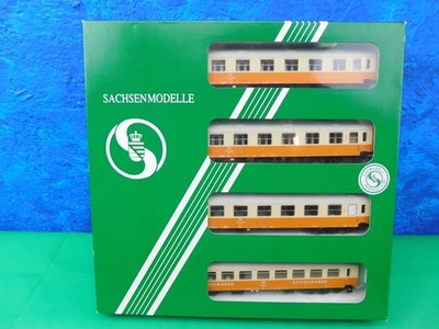 F03 Sachsenmodelle H0 Personenwagen Set 14006 DR Städteexpress AC KKK OVP TOP