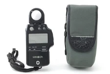 【NEAR MINT w/ Case, Strap】 Minolta Auto Meter IV F Light Meter from JAPAN #100