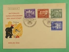 DR WHO 1952 GERMANY DDR FDC SEMI POST COMBO R38456