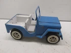 Classic 1960s-70s Tonka Jeep, Blue, 10"