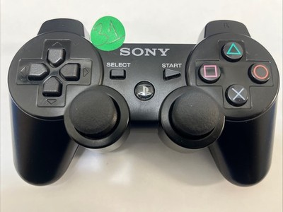 Sony PS3 DualShock 3 Wireless Controller   Black OEM Original Tested
