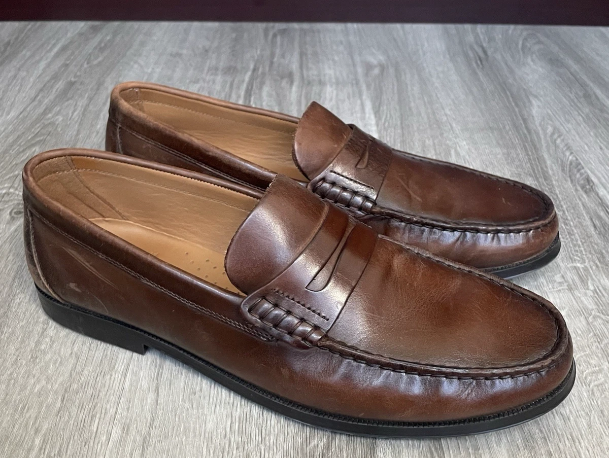 Leather Upper Casual Shoes Massimo Dutti Loafer for Men for  display picture 3