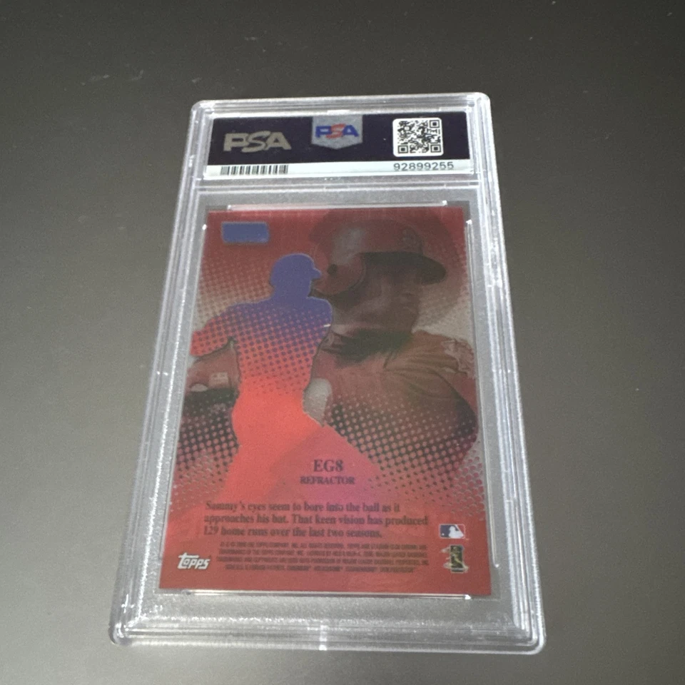 2000 Stadium Club Chr Sammy Sosa EG8 - Image 2 of 4