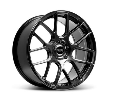 1 New 18x8.5 XXR 580 Chromium Black Wheel 5x120 ET35 CB73.1
