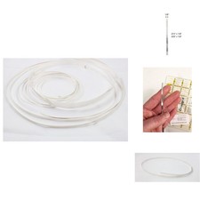 Craft Wire 925 Sterling Silver Bezel Strip 1/8" x 28 Ga 3.18 x 0.32mm 1FT