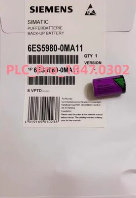 1PCS Brand New SIEMENS 6ES5980-0MA11 6ES59800MA11 Lithium Cell  Fast shipment