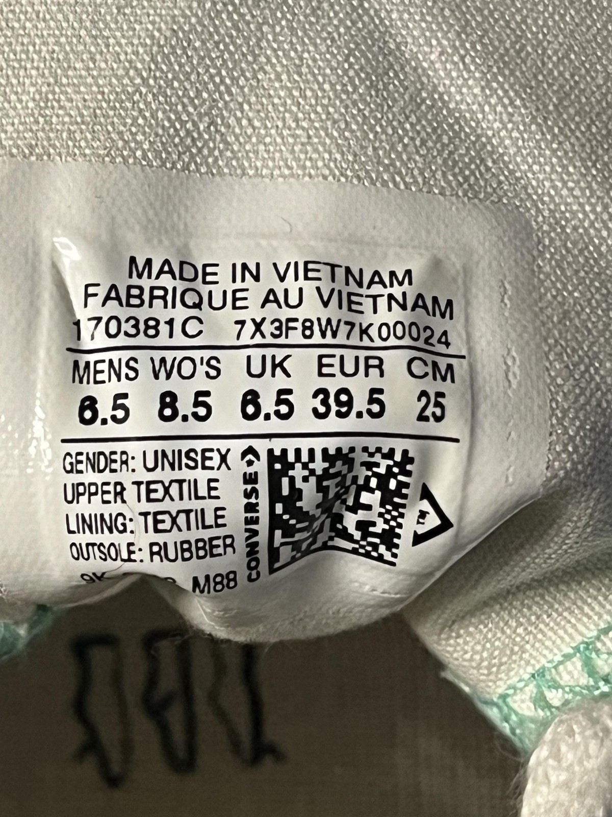 Converse Chuck Taylor All Star Shoes Mens Size 6.5 Blue Camo High Top 170381C thumbnail 10