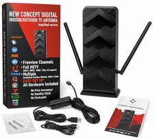 U Must Have Freeview Digital Aerial Amplified TV Antenna Indoor Outdoor HDTV 4K