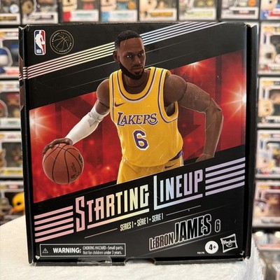 Hasbro Starting Lineup NBA Series 1 LeBron James LA Lakers 6-Inch