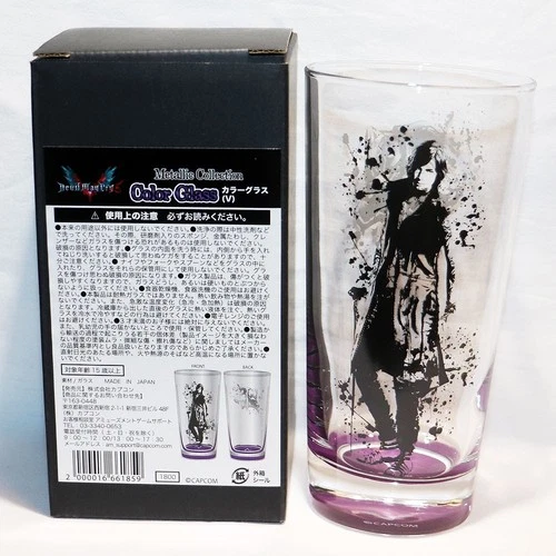 CAPCOM Devil May Cry 5 Color Glass Tumbler Water V DMC Official Collection