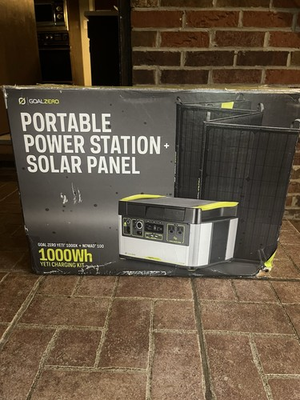 #ad GOAL ZERO Portable Power Station YETI 1000X Nomad 100 Solar Generator Kit Set $899.00