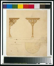 St. Paul's Church,Baltimore,Maryland,Credence,Richard Upjohn,c1855,Architecture