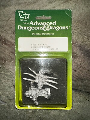 TSR 1983 Official Advanced Dungeons & Dragons Miniatures ROPER & SHAMBLING MOUND