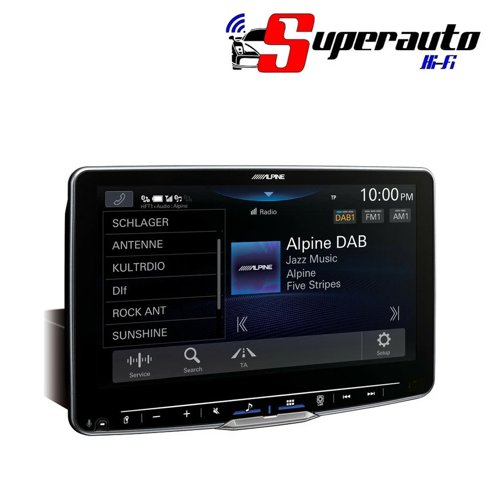 ALPINE iLX-F905D Autoradio Monitor 9" HD DAB+ USB BT HDMI Android Apple Halo 9 - Immagine 3 di 4
