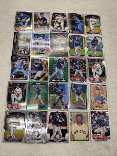 💥 2022-2023 Texas Rangers! 100+ Cards! Rookies, Stars & More! 💥 - Bild 1 von 4