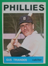 1964 Topps #83 Gus Triandos Phila. Phillies NM OR BETTER Sharp & Clean