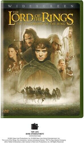 The Lord Of The Rings - The Fellowship Of The Ring (DVD) - Picture 1 of 1