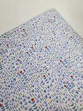 Dear Stella Fabric Blue Small Floral Cotton Sew Quilt Craft FAT QUARTER 