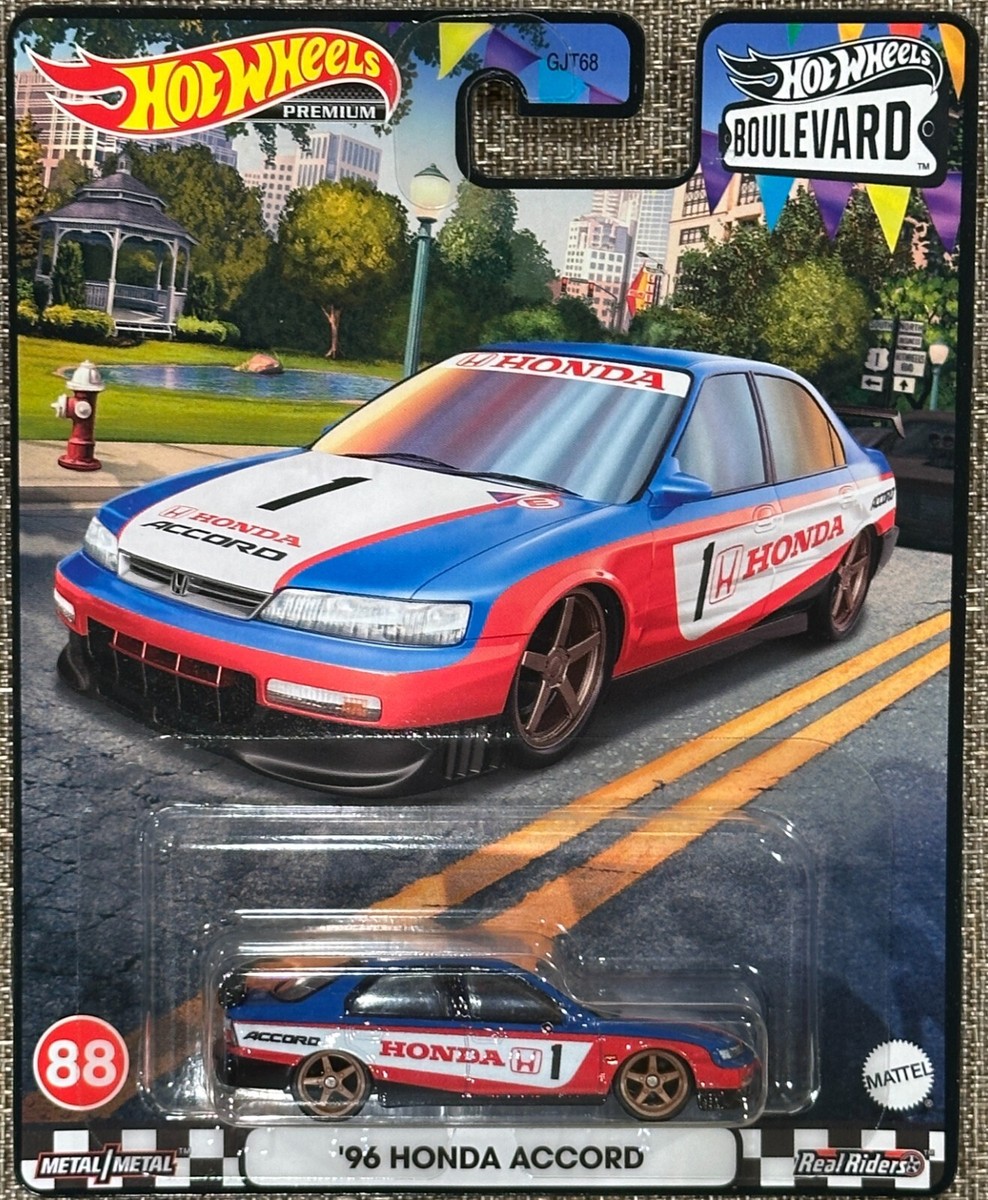 Hot Wheels Boulevard #88 Premium '96 Honda Accord , Lot of 5
